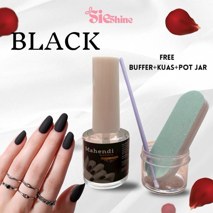 Promo KARTINI SALE Inai Kuku Henna Kuku Pewarna Kuku MAHENDI - PAKET SUPER MAROON+COKLAT+BLACK Terla