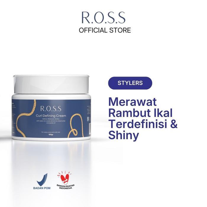 ROSS curl defining cream untuk rambut keriting
