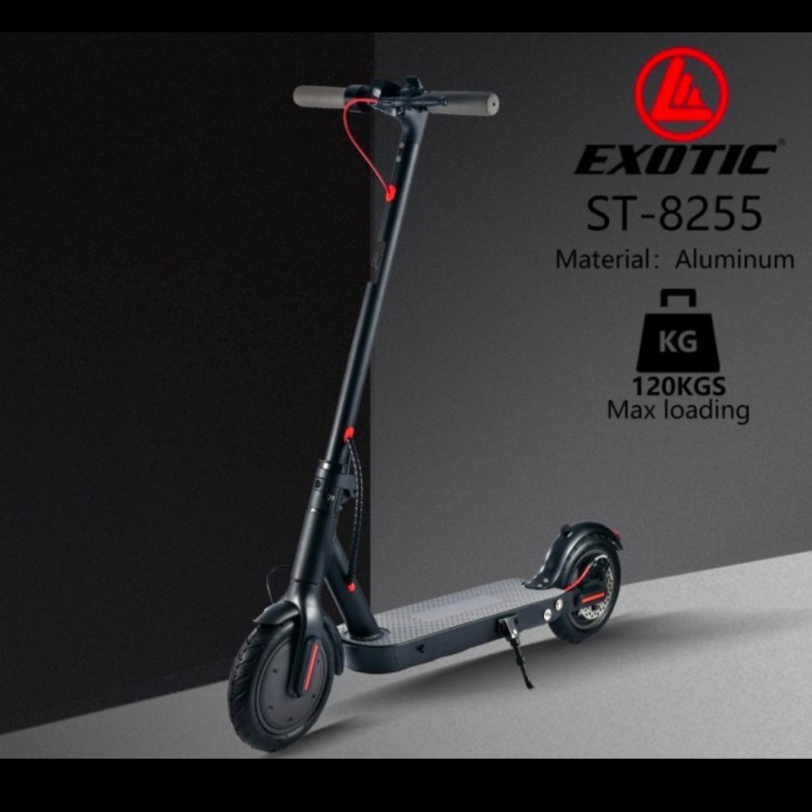 SO Scooter Skuter Listrik EXOTIC ST 8255 Electric Lipat Dewasa anak