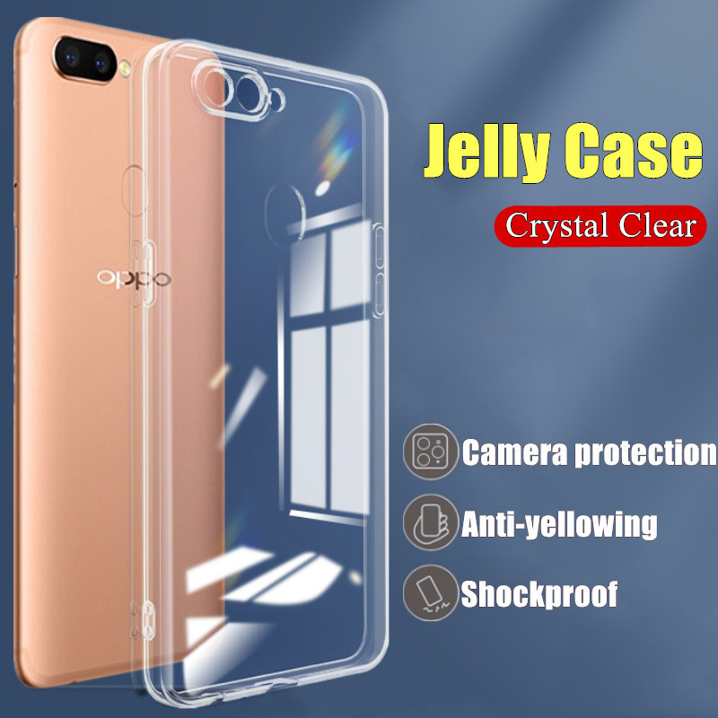 CASE OPPO R11S SOFT CASE CLEAR ULTRATHIN JELLY CASE