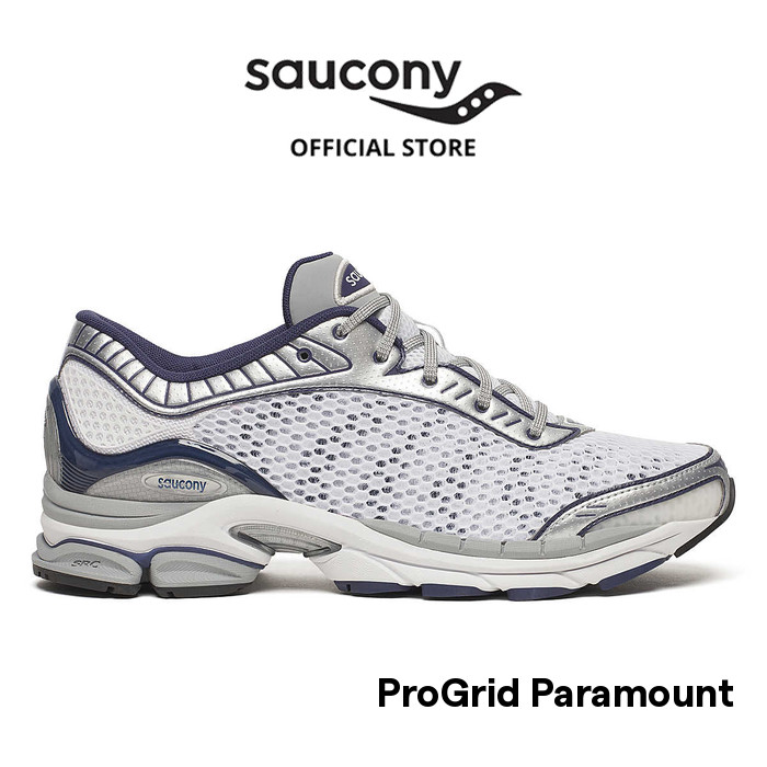Sepatu Lifestyle Pria dan Wanita SAUCONY Shoes ProGrid Paramount - Silver / Navy