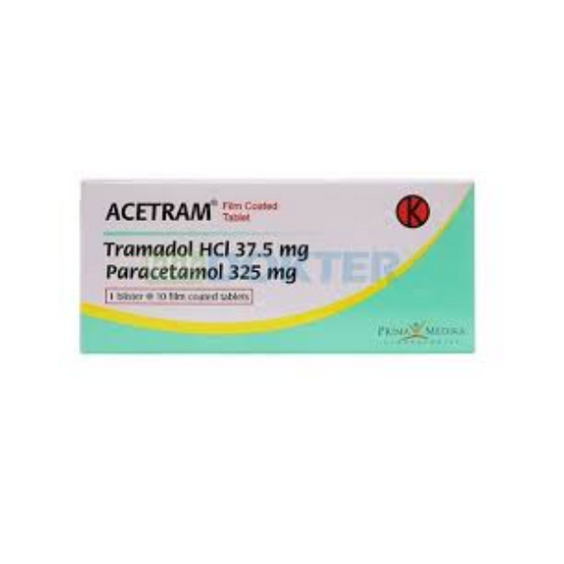 ACETRAM 1 BLISTER @ 10 TABLET SALUT SELAPUT