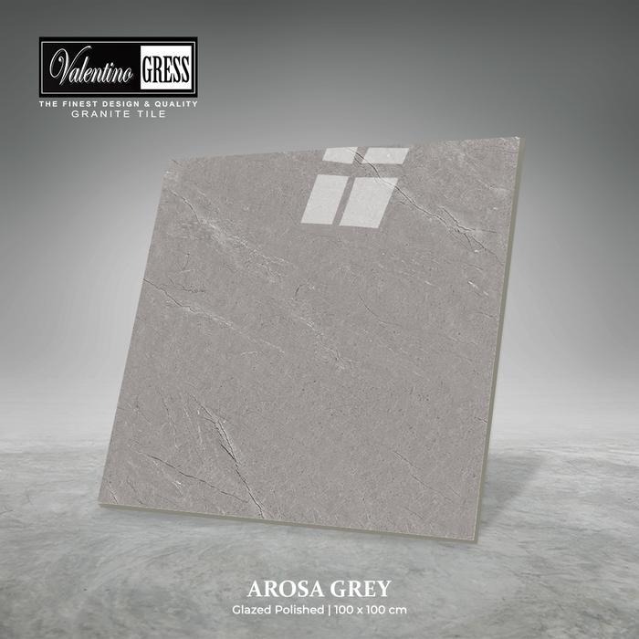 GRANITE VALENTINO GRESS 100X100 CM - AROSA GREY