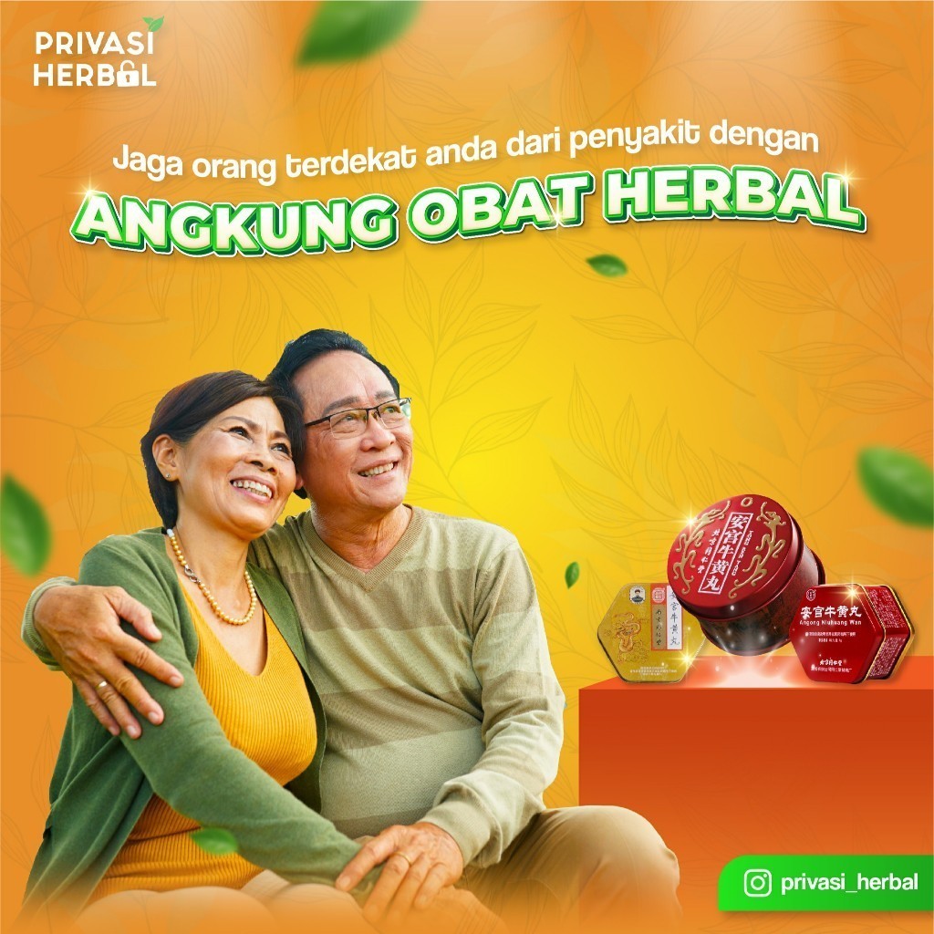 Angong Niuhuang Wan Original ANGKUNG OBAT STROKE SARAF ORIGINAL