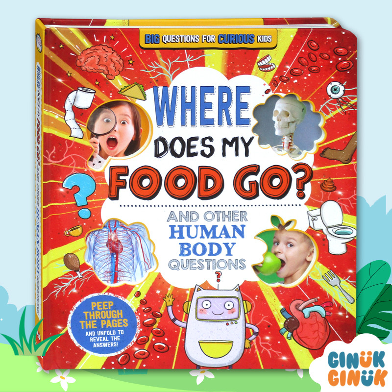 Where Does My Food Go? and other human body questions - Big questions for curious kids