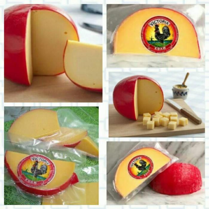 Keju Edam Cheese Victoria Ayam jago dejong vacum -+ 300 gram