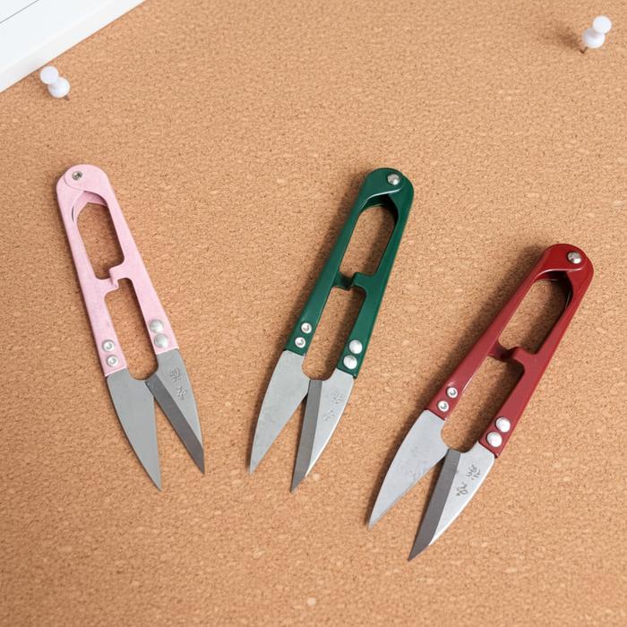 Gunting Obras Mini Pemotong Benang Jahit Stainless Steel Tajam Multifungsi untuk DIY Kerajinan Bordi