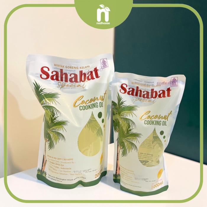 Minyak Goreng Kelapa Sahabat | Sahabat Coconut Cooking Oil - 1 Liter