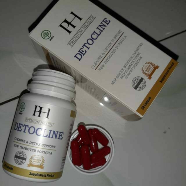 ( Terlaris) DETOCLINE ORIGINAL OBAT PARASIT