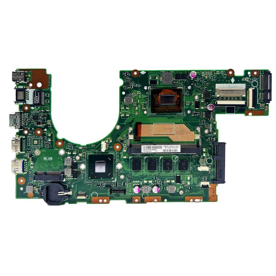 S400CA Notebook Mainboard For ASUS S500CA S400C S500C S400 S500 Laptop Motherboard With CPU I3 I5 I7