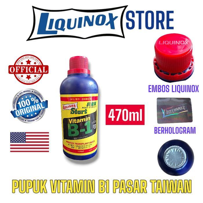 Pupuk Vitamin b1 Tanaman Liquinox Taiwan 470ml