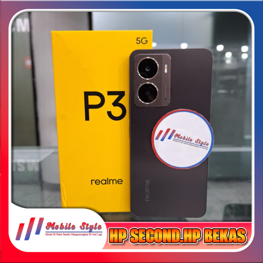 Realme P3 5G Ram 12 Rom 256GB Second Mobile Style Store