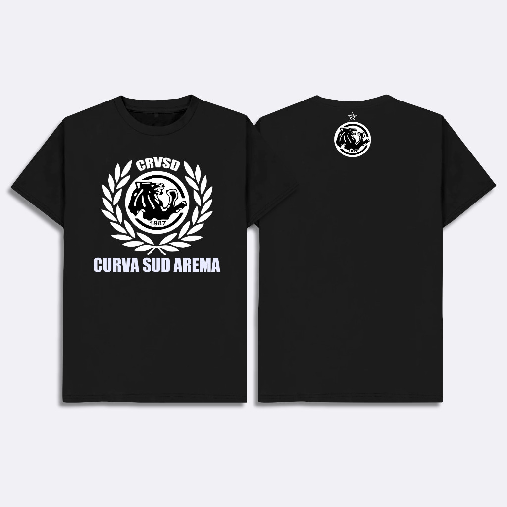Kaos Curva Sud Arema CRVSD Baju Suporter Bola Arema Malang Fc