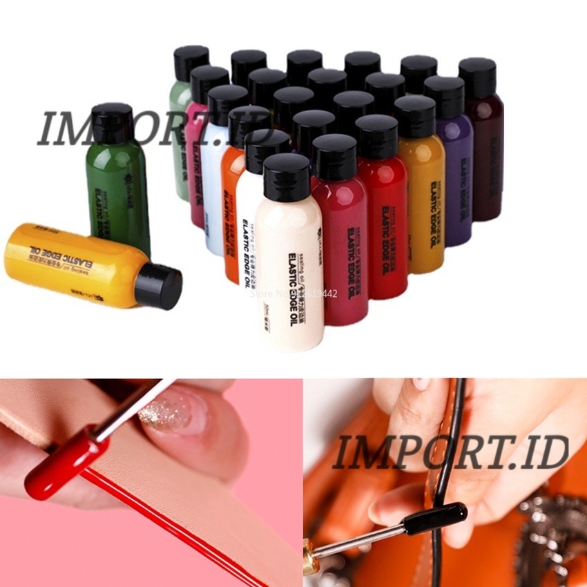 (IMPORT.CO) 30ml Cat Sepatu Kulit dan Cat Tas Leather Paint Cat Bag Dompet sofa Leather Kulit asli s