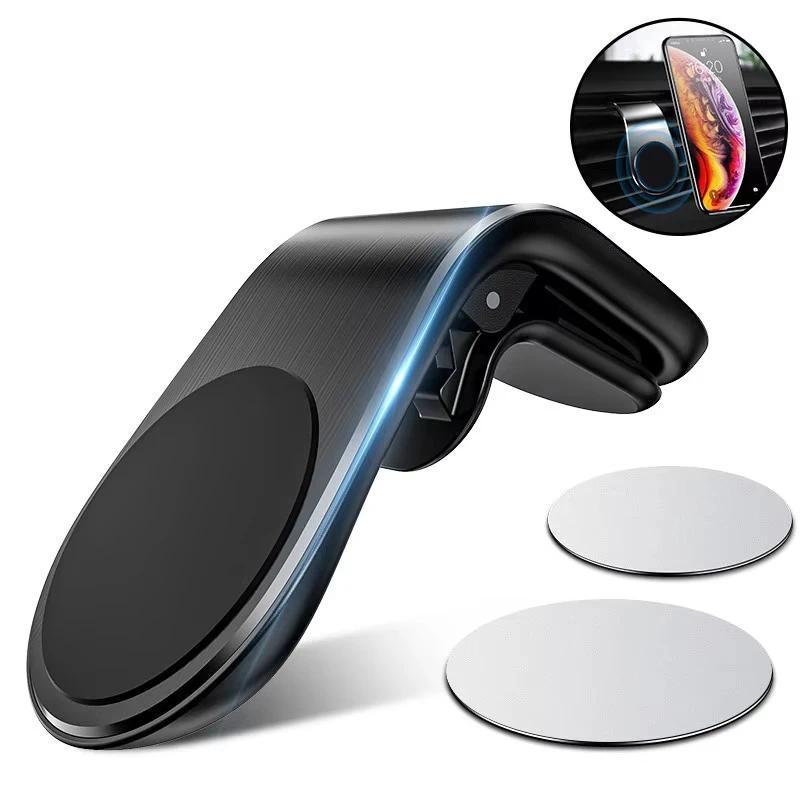 Magnetic Car Phone Holder Air Vent Clip Mount Mobile Bracket GPS Cell Phone Stand For iPhone 17 Pro 