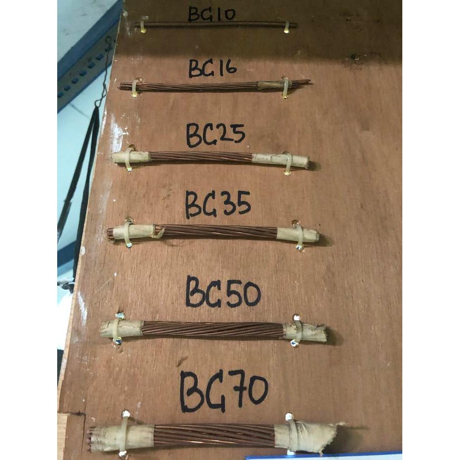 kabel bc 25 mm grounding penangkal petir BC 25mm BC 25mm Full tembaga [Terlaris]
