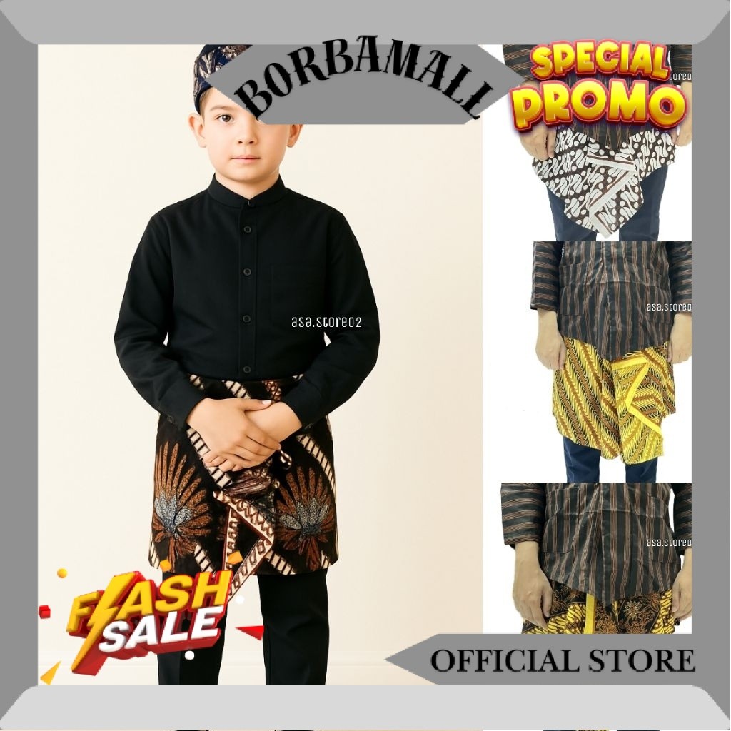 Jarik Sembong Instan Untuk Anak/Jarik Silat/Sapit Urang Instan JM