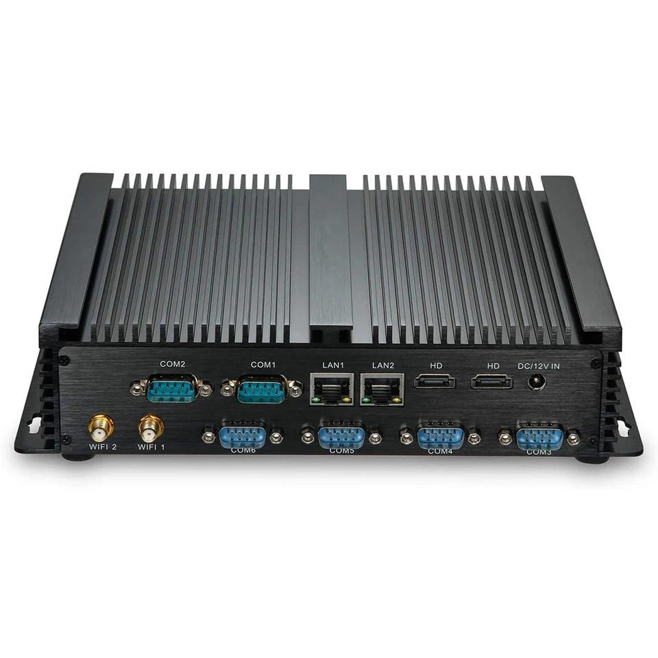 Partaker I4 Industrial Mini PC with 6 COM Dual HDMI Dual Lan Intel Core i7 4500U i5 4200U 5287U i3 5