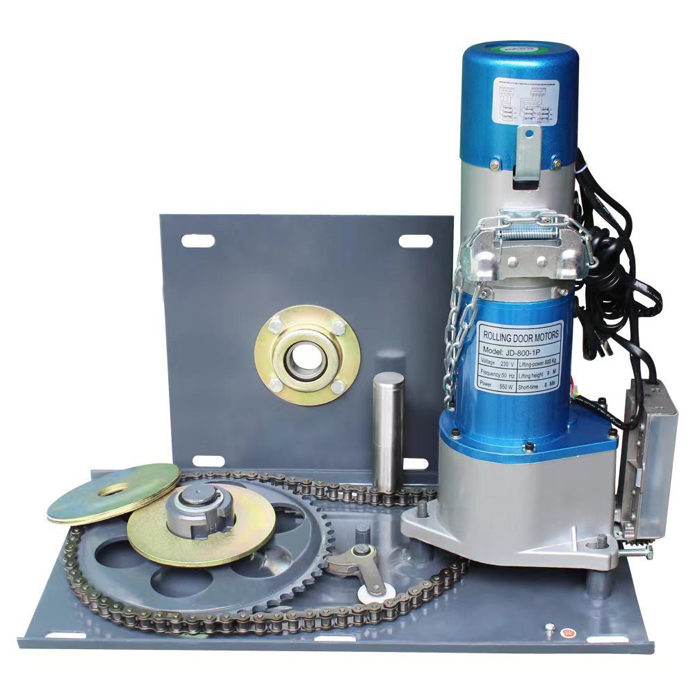Mesin Rolling Door Otomatis AC 600kg Electric Rolling Door Opener Motor Pintu Gulung Toko Gudang 1PH