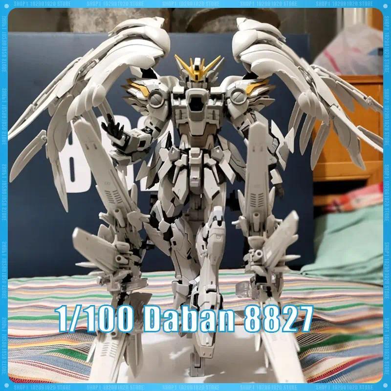 In Stock 1/100 Daban 8827 MG Snow White Prelude Fix Model Kit XXXG00YSW Wings Assembly Action Figure