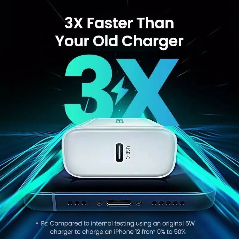 UGREEN 20 W/  ADAPTOR CHARGER UGREEN 20 W [ LA ]