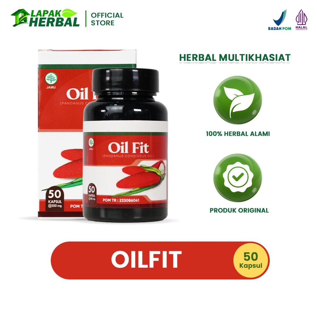 Oil Fit Kapsul Buah Merah Papua Asli Oilfit