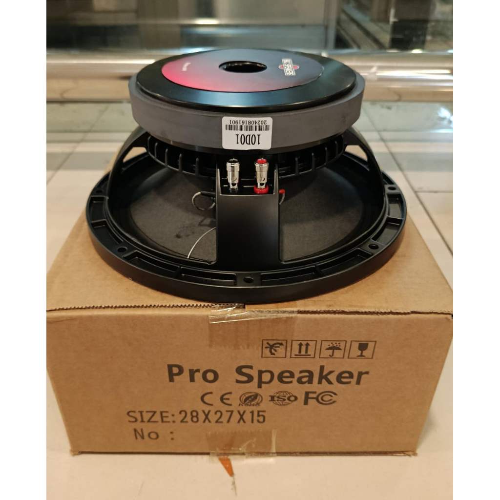 SPEAKER COMPONENT B&C 10inch 10D01 FULLRANGE 10 INCH 600WAT