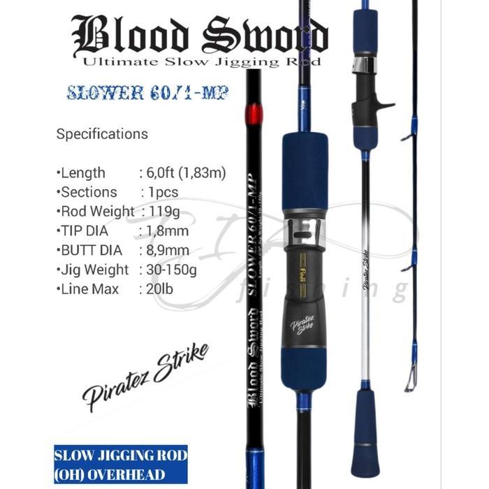 Joran Pancing Pirates Strike Blood Sword MP 2026 Edisi Terbaru