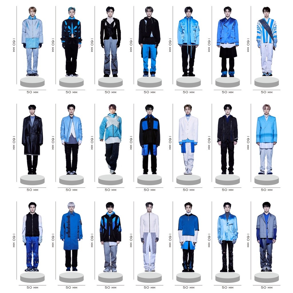 Termurah Stand Figure NCT Album Universe Standee Acrylic Nct Dream 127 Wayv kpop set