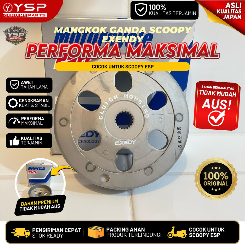 YSP-EXEDY2 MANGKOK GANDA BEAT / SCOOPY ESP EXEDY / MANGKOK GANDA HONDA EXEDY/ EXEDY