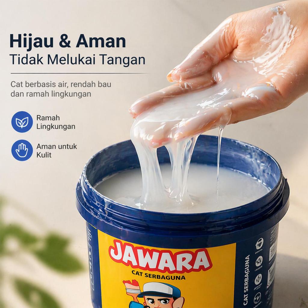 Jawara Cat Serbaguna LEM ANTI BOCOR cat anti bocor cat anti bocor waterproof 1kg cat anti bocor wate