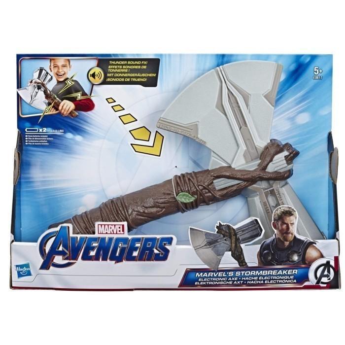 PROMO Marvel Avengers Thor Battle Hammer Original Hasbro - Electronic Axe