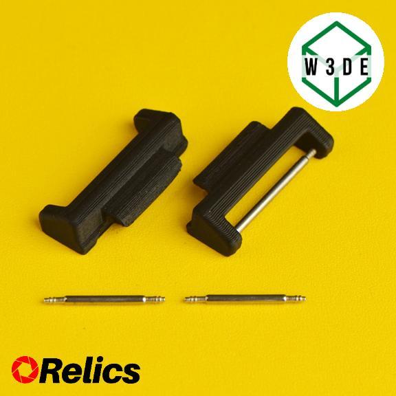 Murah MeriahSlim Strap Adapter with Spring Bar untuk Jam Tangan Lug 16mm to 20mm 22mm 24mm, 3rd Part