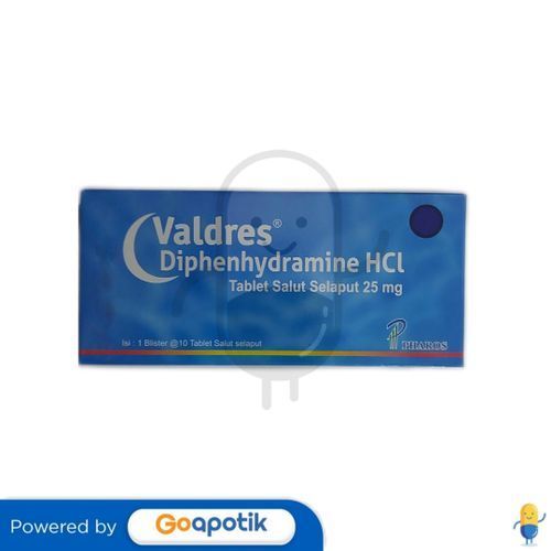 VALDRES 1 BLISTER @ 10 TABLET SALUT SELAPUT