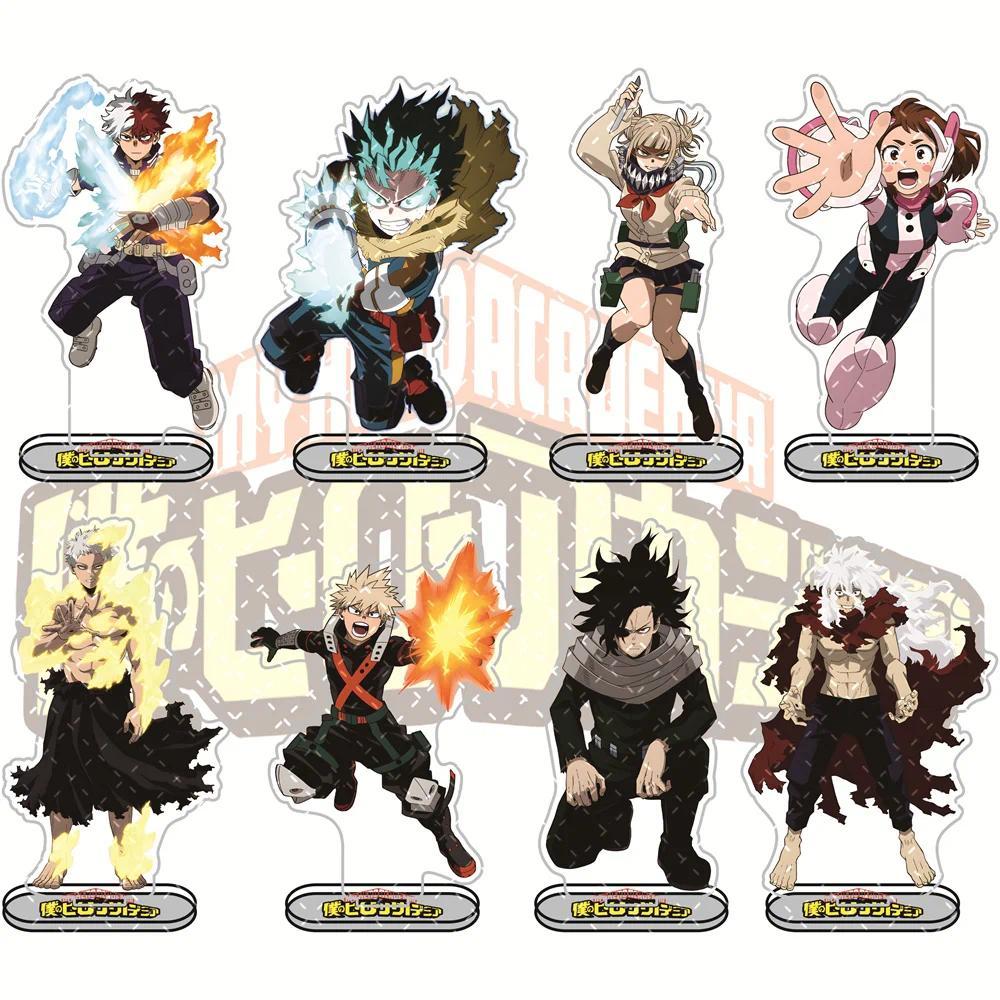 My Hero Academia 15cm Acrylic Stand Izuku Midori, Katsuki Bakugo, Shoto Todoroki aracters Anime Coll