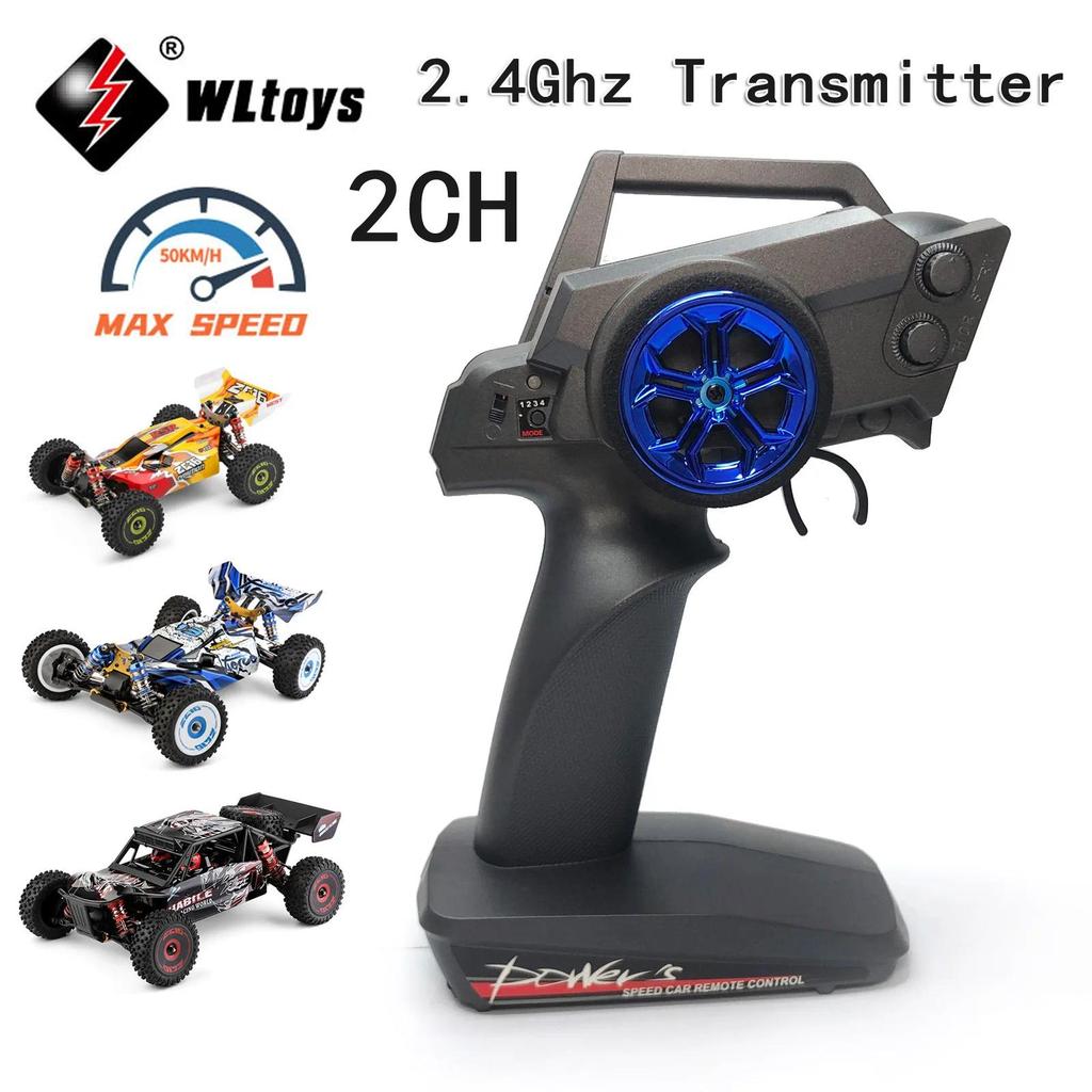 Wltoys 124017 124016 144010 V2 RC Car Remote Control Transmitter Receiver Replacement WLtoys Remote