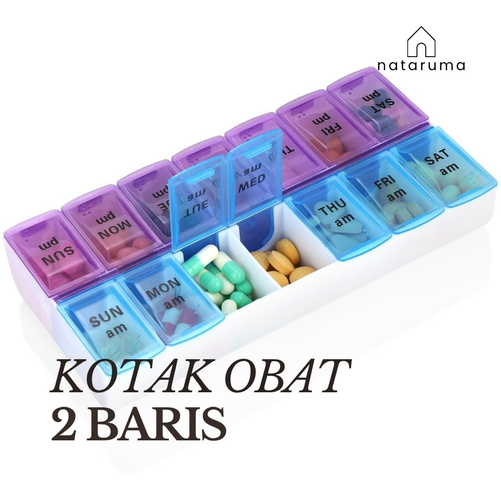 Kotak Obat / Tempat Obat / Tempat Obat Harian / Kotak Obat Harian / Medicine Box / Kotak Obat 7 Hari