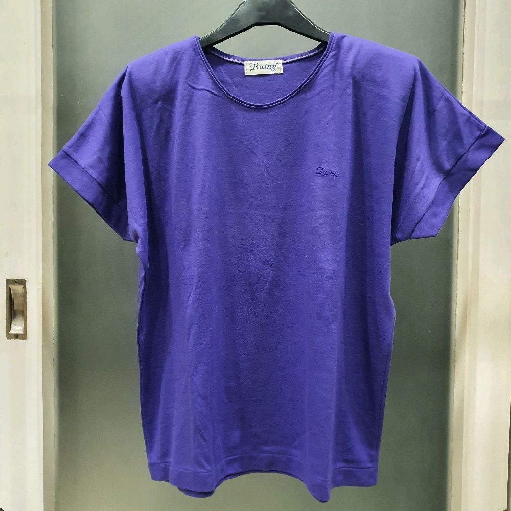 K setelan wanita baju celana pendek rainy ungu preloved second Atasan Bawahan Cewek Dewasa Santai