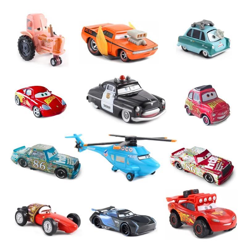 sney Pixar Cars 3 Racing Anime Figure Lightning McQueen 1:55 e Cast Alloy Vehicle Toys Gifts ildren'