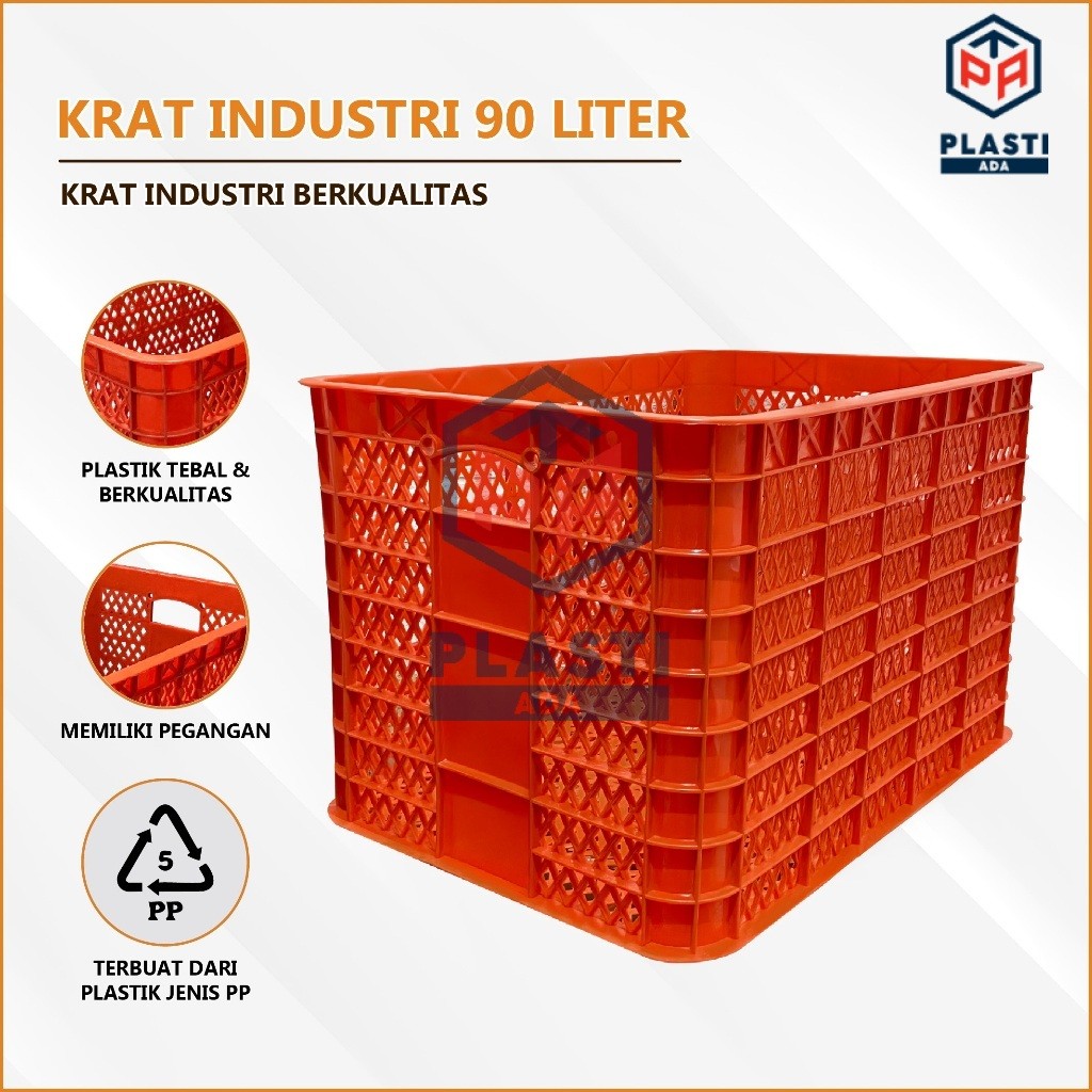KRAT INDUSTRI 90 LITER - Keranjang Serbaguna / Krat Keranjang
