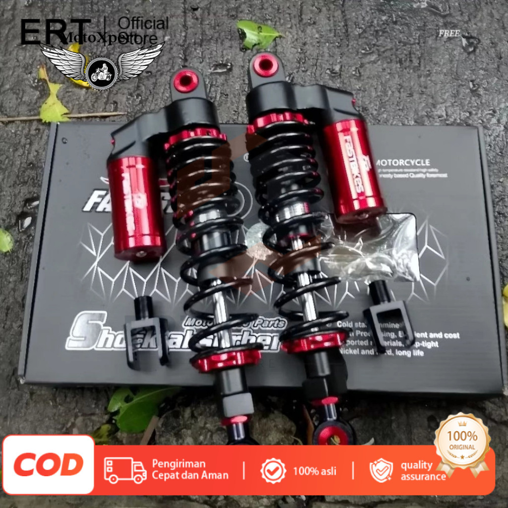 ERT SHOCKBREAKER BELAKANG TABUNG ATAS FASTBIKES 82 UK 280MM 320MM 340MM SHOCK UNIVERSAL BEBEK MATIC 