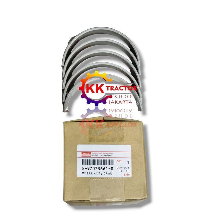 Metal Duduk 8-97073661-0 + Metal Bulan 8-97071358-0 - ISUZU 6BG1T / 4BG1T  – ASLI PER SET Main Beari