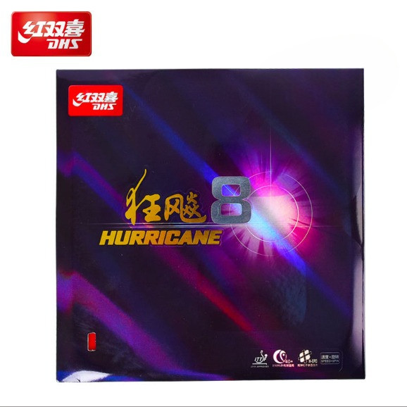 DHS Hurricane 8 Tenis Meja Karet Pingpong