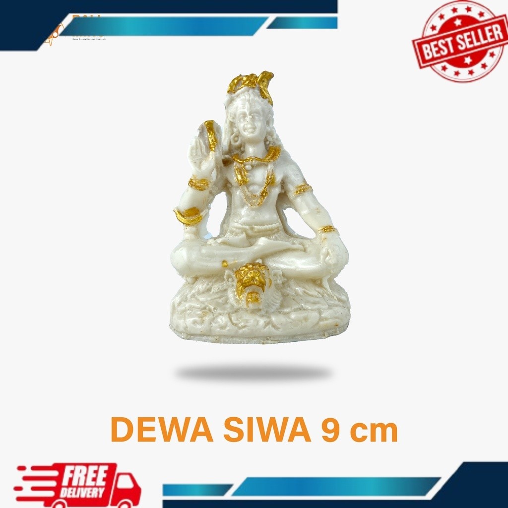 Patung Dewa Siwa Resin - Patung Siwa - Patung Dewa Siwa - Mahadev Statue - Patung Dewa Dewi - Patung