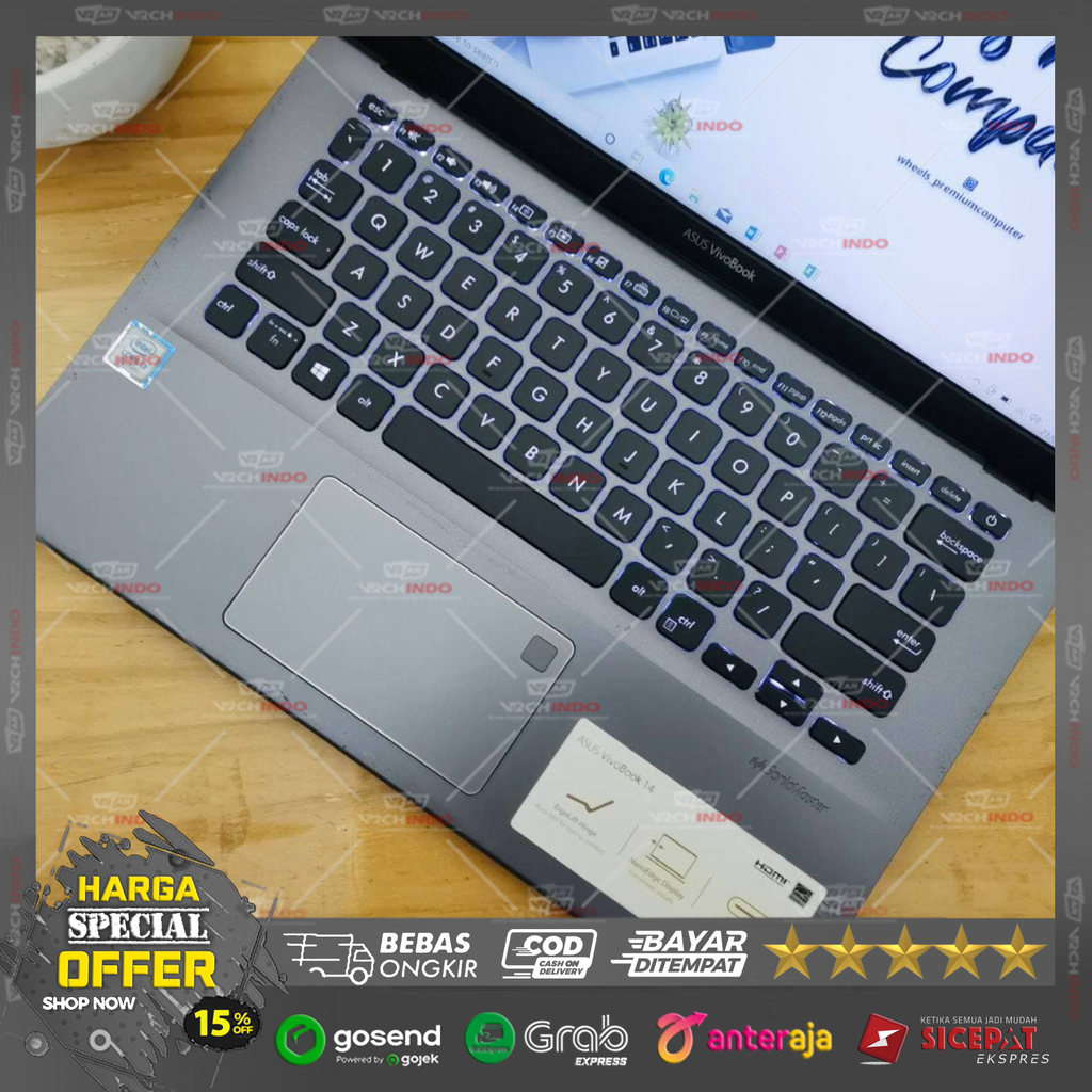 Laptop ASUS VivoBook 14 X412FA - SSD Nvme 500GB / RAM 4GB 