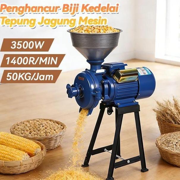Mesin Giling Kacang Tanah Halus Serbaguna Penggiling Bumbu Kering dan Daging