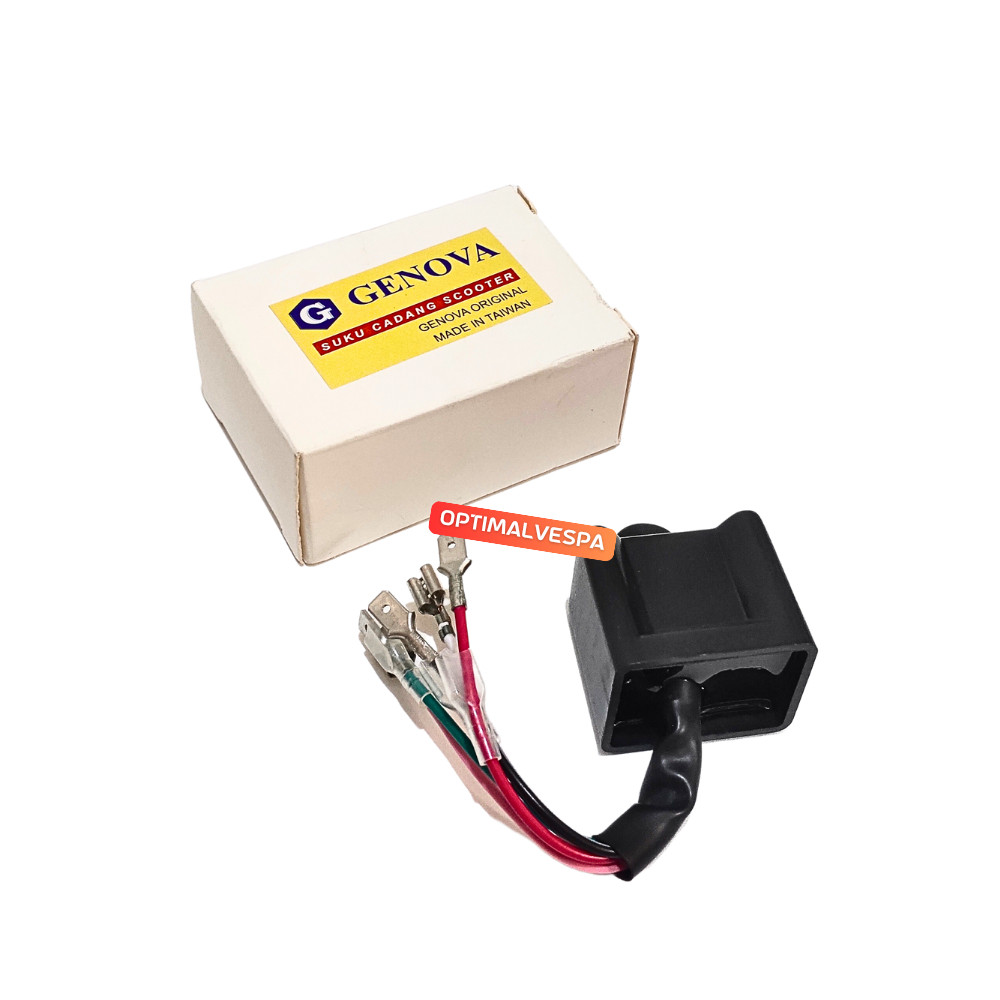 PROMO Mikro CDI Micro Komputer Unit GENOVA Kabel 5 Vespa Super Sprint Px Ps Exclusive Excel