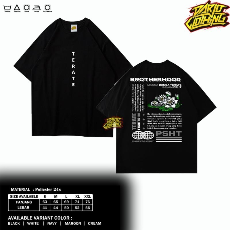 Terate Kaos Psht Makna Bunga Terate