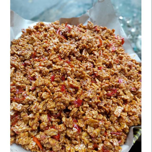 (MalaMali) Kering tempe pedas manis  berat 1 kg