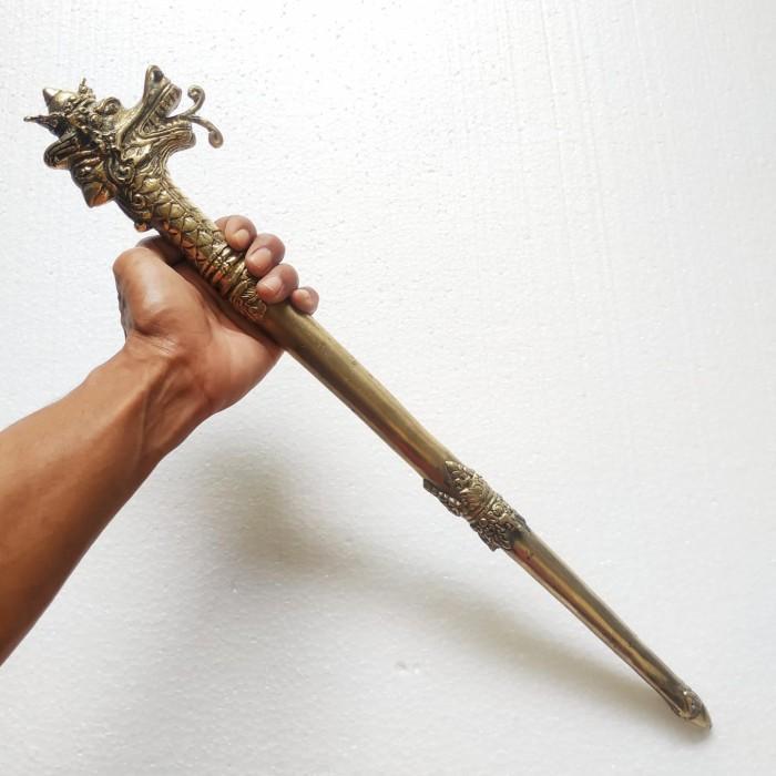 Tongkat Komando Naga Raja Kuningan Isi Pusaka Antik Unik